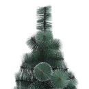 Kunstigt forudbelyst juletræ Grøn 180 cm PET
