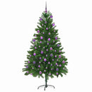 Juletræ med 300 LED'er med stativ Grøn 180 cm PE