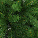 Juletræ med LED-lys Grøn 240 cm PE