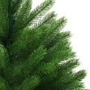 Juletræ med LED-lys Grøn 240 cm PE