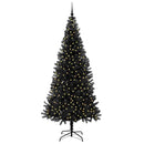 Juletræ Sort 240 cm PVC