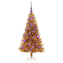 Juletræ Guld 120 cm PET