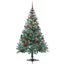 Kunstigt juletræ Grøn 150 cm PVC og Stål
