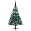 Kunstigt juletræ Grøn 150 cm PVC og Stål