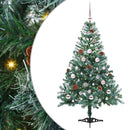 Kunstigt juletræ Grøn 150 cm PVC og Stål