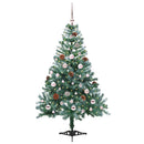 Kunstigt juletræ Grøn 150 cm PVC og Stål