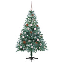 Kunstigt juletræ Grøn 150 cm PVC og Stål
