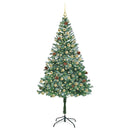 Kunstigt juletræ Grøn 180 cm PVC og Stål