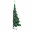 Kunstig Forbelyst Juletræ Grøn 210 cm PVC