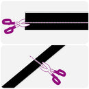 Skruemonterede dørbørste tætninger 12 pcs Hvid 100 cm