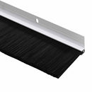 Skruemonterede dørbørste tætninger 6 pcs Hvid 100 cm