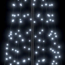 LED juletræ EKENAS 400 cm 800 LED'er Kold hvid Stål Kold hvid
