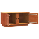 TV-skab Voks brun 80 x 35 x 40,5 cm Massiv fyrretræ