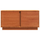 TV-skab Voks brun 80 x 35 x 40,5 cm Massiv fyrretræ