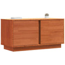 TV-skab Voks brun 80 x 35 x 40,5 cm Massiv fyrretræ