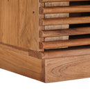 Håndlavet Cafebord Teak Brune 85 x 45,5 x 40 cm