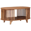 Håndlavet Cafebord Teak brun 85 x 50 x 40 cm Massivt Akacietræ