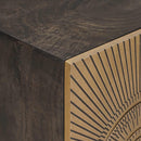 Sideboard Messing 105 x 30 x 70 cm