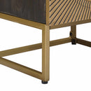 Highboard Messing 35 x 30 x 120 cm