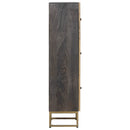 Highboard Messing 35 x 30 x 120 cm