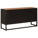 Sideboard 105 x 30 x 55 cm Massivt Mango Træ og Ingeniørtræ