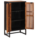 Highboard 53 x 30 x 95 cm Massivt Mango Træ og Ingeniørtræ