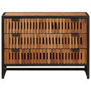 Skuffeskab 75 x 30 x 54 cm Massivt Mango Træ og Ingeniørtræ