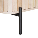 Sideboard 105 x 30 x 65 cm Massivt Mango Træ og Ingeniørtræ