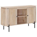 Sideboard 105 x 30 x 65 cm Massivt Mango Træ og Ingeniørtræ