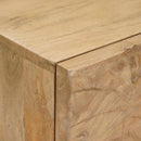 Håndlavet natbord Teakbrun 40 x 30 x 20 cm Massivt mangotræ