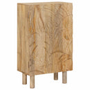 Highboard 53 x 30 x 90 cm Massivt Mango Træ og Ingeniørtræ