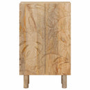 Highboard 53 x 30 x 90 cm Massivt Mango Træ og Ingeniørtræ