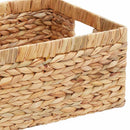 Opbevaringskurve 3 pcs Naturfarvet Vandhyacint