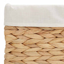 Opbevaringskurve 3 pcs Naturfarvet Vandhyacint