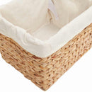 Opbevaringskurve 3 pcs Naturfarvet Vandhyacint