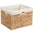 Opbevaringskurve 3 pcs Naturfarvet Vandhyacint