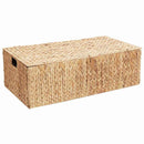 Opbevaringskasse Naturfarvet 60 x 38 x 20 cm Vandhyacint