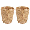 Affaldspapirspande 2 pcs Naturfarvet 26 x 26 x 29 cm