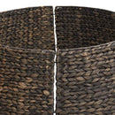 Juletrækrave Rund Sort 90 x 90 x 28 cm Vandhyacint