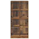 Highboard Gammelt træ 68 x 37 x 142 cm Konstrueret træ