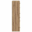 Highboard Artisan Egetræ 68 x 37 x 142 cm Konstrueret træ