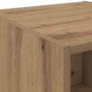 Highboard Artisan Egetræ 80 x 42,5 x 185 cm Konstrueret træ