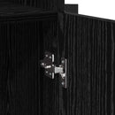 Highboard Sort eg 80 x 42,5 x 185 cm Konstrueret træ