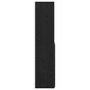 Highboard Sort eg 80 x 42,5 x 185 cm Konstrueret træ