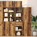 Highboard Gammelt træ 45 x 42,5 x 185 cm Konstrueret træ