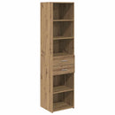 Highboard Artisan Egetræ 45 x 42,5 x 185 cm Konstrueret træ