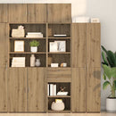Highboard Artisan Egetræ 50 x 42,5 x 185 cm Konstrueret træ