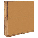 Highboard 2 pcs Gammelt træ 68 x 37 x 142 cm Konstrueret træ