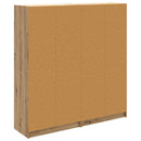 Highboard 2 pcs Artisan Egetræ 68 x 37 x 142 cm Konstrueret træ