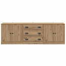 Sideboards med skuffe 3 pcs Artisan-eg 210 x 35,5 x 67,5 cm